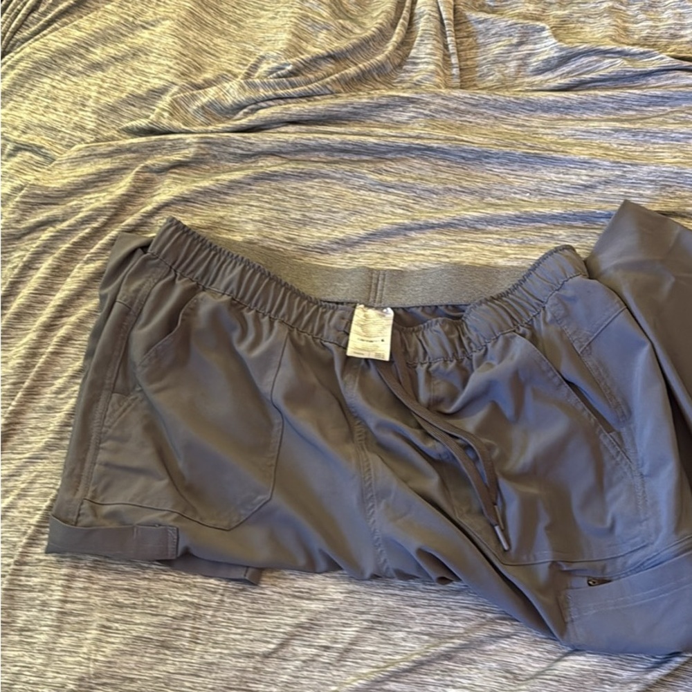 Carhartt Women's Gray Straight Leg Scrub Pants